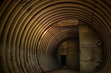 Bunker.  Urban decay. Kiev, Ukraine
