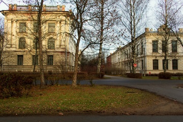 Fototapeta premium beautiful autumn in the city