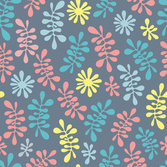 Abstract ornate grained colorful texture. Seamless pattern. Vector.