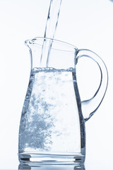 pitcher of water