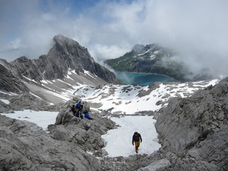 L&uuml;nersee, Vorarlberg, &Ouml;sterreich