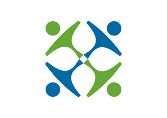 Collaboration People Generic Symbol Logo