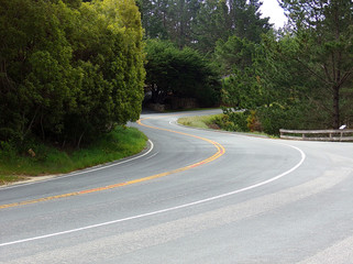 California Highway 101 Winding Road Discovery Route