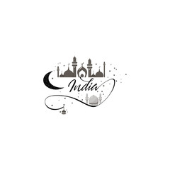 The Indian Republic. Banner for your design.