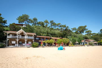 CAP FERRET (Bassin d'Arcachon, France), village classé de L'Herbe