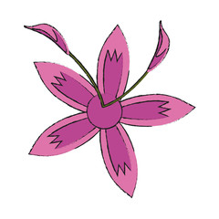 Beautiful flower symbol