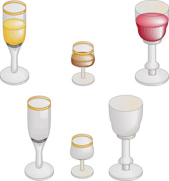 Wine glasses