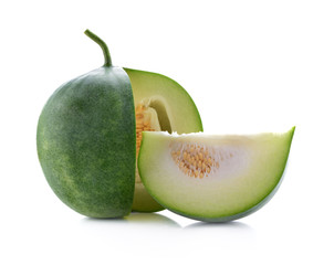 winter melon isolated on white background