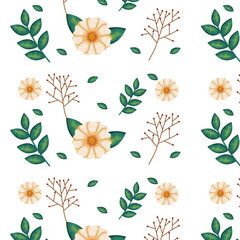 floral decoration pattern background