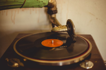 old gramophone