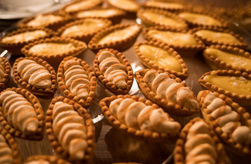 biscuits on a glass bowl