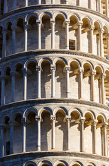 Fototapeta na wymiar Leaning tower in Pisa Italy