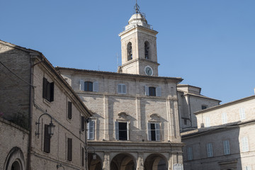 Fototapeta na wymiar Monte San Giusto (Macerata, Marches, Italy)
