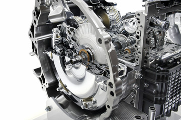 オートマチックのトランスミッション