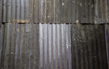 Background of galvanized metal sheet. Industrial texture background