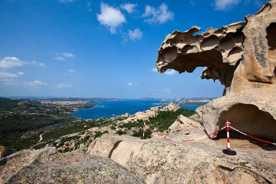 Capa D'Orso rock formation, Sardinia, Italy