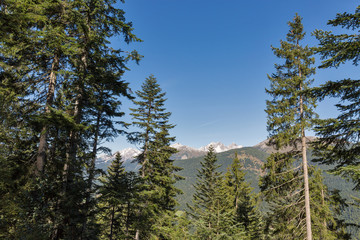 Alpine landscape in Western Carinthia, Austria.