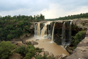 Fototapeta premium Amritdhara waterfall at Chhatishgarh, India