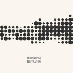 abstract grunge halftone dot texture