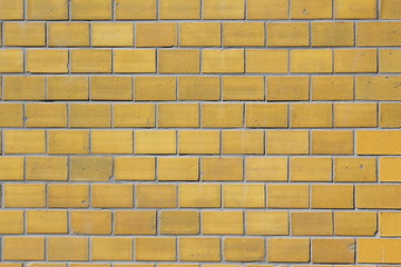 yellow brick wall background texture