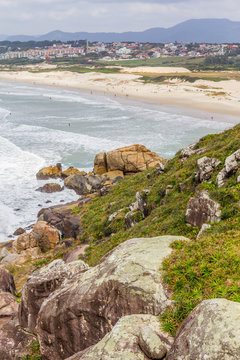 Trail in Costao do Santinho beach