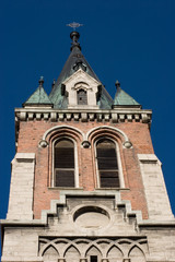 Fototapeta na wymiar Dominican church of St. Stanislaus in Chortkiv