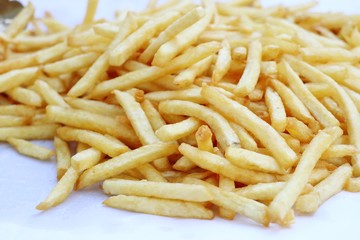 French fries at street food