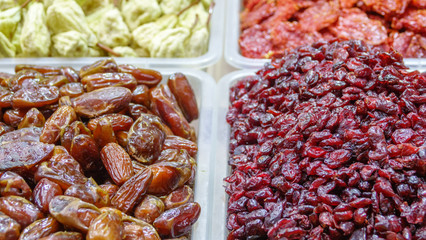 Dried fruits and berries