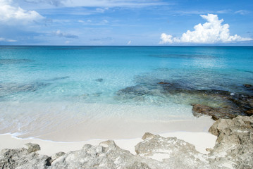 Caribbean Island Rocky Beach