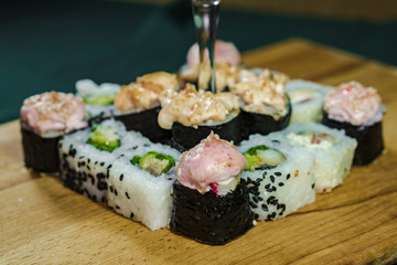 Japanese traditional cuisine.