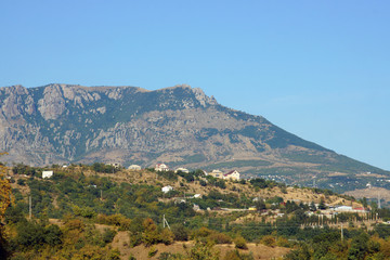 Crimean mountains