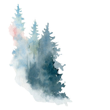 recommend clip art: Watercolor christmas illustration. Perfect for christmas and new year cards, invitations