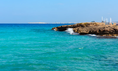 Beach Punta della Suina, Salento, Italy