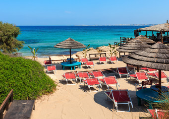 Beach Punta della Suina, Salento, Italy