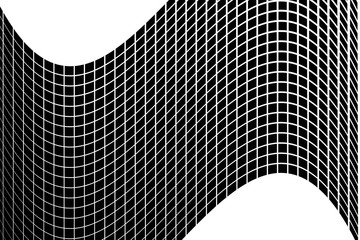 Halftone background. Abstract geometric pattern with small squares. Design element for web banners, posters, cards, wallpapers