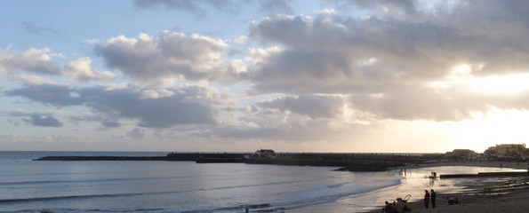 Lyme Regis, New Year's Day