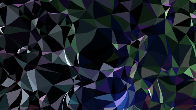 Colorful Triangle Polygons animation