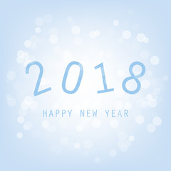 New Year Card Background - 2018