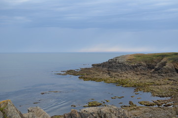 Côte bretonne en Finistère sud