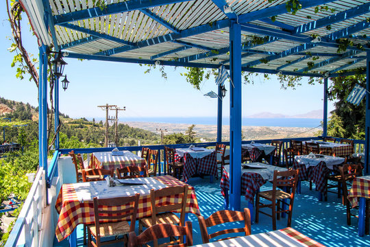 Zia, Insel Kos, Bergdorf Griechenland 