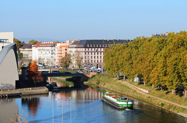 Strasbourg - Rhine-Rhone canal in the city