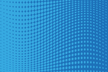 Fototapeta premium Abstract futuristic halftone pattern. Comic background. Dotted backdrop with circles, dots, point large scale