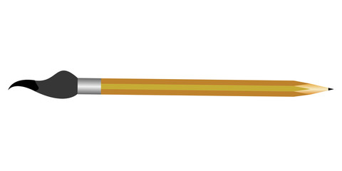 Pen with a brush icon