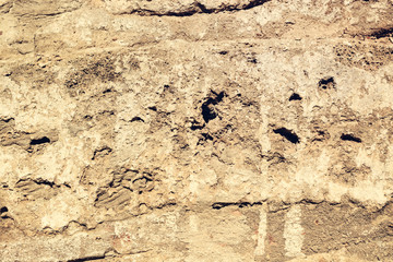 Texture of a cement wall. structure of the cave stone. tinted