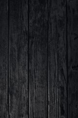 Wooden dark texture background. Free space for your text. Top view.