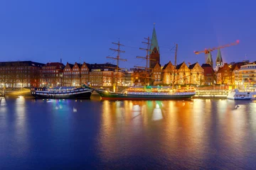 Bremen. Embankment Schliachte. © pillerss