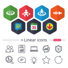 Fasten seat belt signs. Child safety in accident.