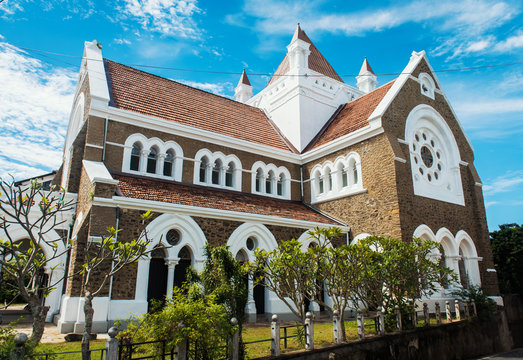 The Dutch Reformed Church Of Galle Building In, Sri Lanka.