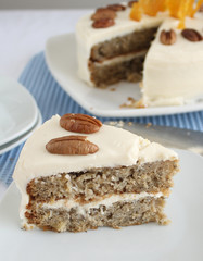 Pastel de Plátano y Piña