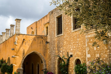 Fototapeta premium Arkadi Monastery, Crete, Greece
